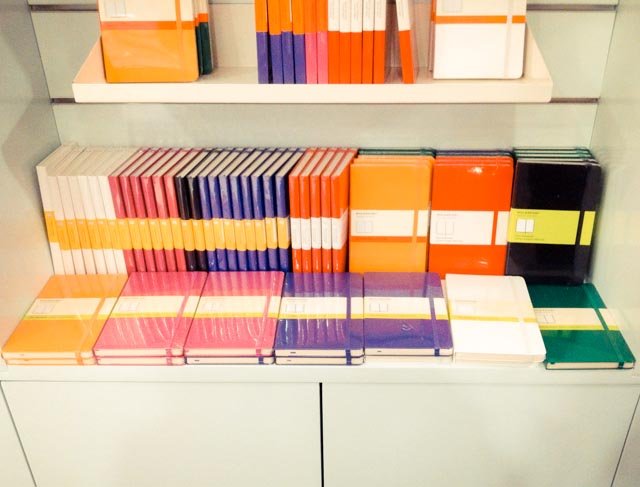 Bunch of Moleskine Notebooks